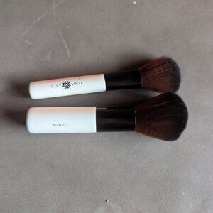 Lily Lolo Brush Travel Set: Blush & Powder Brushes